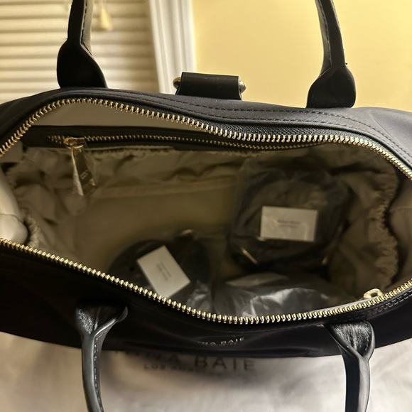 Emmy Mini Black Nylon Bag Brand New! Mina Baie - Picture 7 of 12